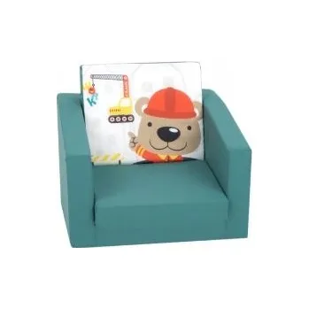 Autosedačka Dětské křeslo Delsit Rozkládací zelené