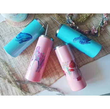 Barevné termo hrnky 600 ml - výběr motivů Motiv: Veverka Výběr motivů