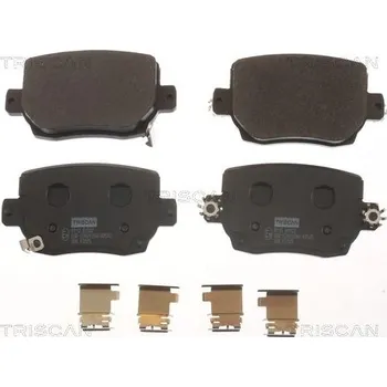 Brzdová destička Sada brzdových destiček, kotoučová brzda TRISCAN 8110 81002