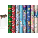 Balící papír vánoční role Disney mix 200x70 MIX