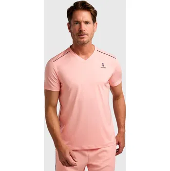 Pánské tričko NORDICDOTS Pánské Tričko Tenis/Padel Performance L RŮŽOVÁ