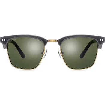 Sluneční brýle SIROKO Módní sluneční brýle z nerezové oceli Hudson Černá KAŠTANOVÁ|ZELENÁ|ČERNÁ