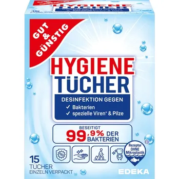 G&G Hygienické dezinfekční ubrousky 15 ks