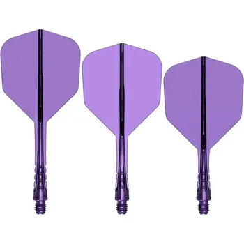 Příslušenství pro luk a kuši Letky Mission Force 90 VORTEX No6 Clear Purple Short