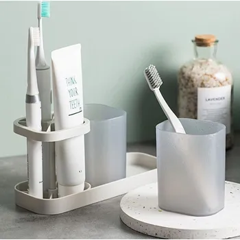 Držák na kartáček Držák na zubní kartáčky a kelímky