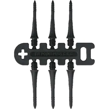 Příslušenství pro šipky Cosmo Darts Hroty Cosmo Fit Point Plus CARBON 6ks - 25 mm