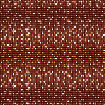 MAKOWER UK Látka bavlna v metráži se zlatým efektem 162V