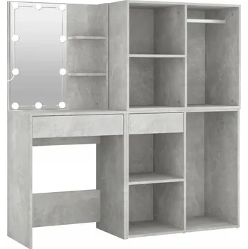 Toaletní stolek Toaletní Stolek GV1 beton bílý 1,1 x 1,1 x 1,1 cm