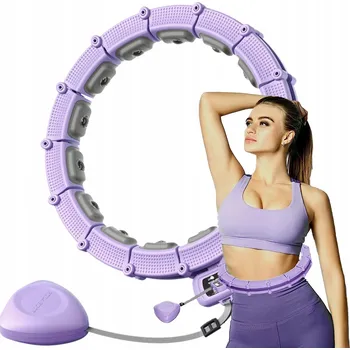 Masážní přístroj KOLO HULA HOOP SMART MODULÁRNÍ MASÁŽNÍ PŘÍSTROJ NA TĚLO S VÝSTUPKY A LCD POČÍTADLEM
