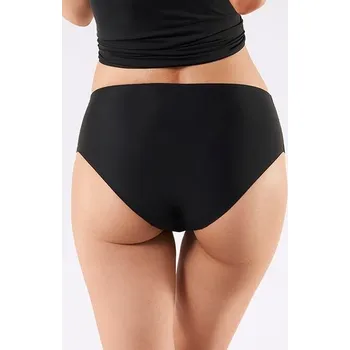 Dámské oblečení Julimex Bezešvé kalhotky Simple Classic černé Velikost: L