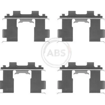 Přislušenství brzdového systému Sada příslušenství, obložení kotoučové brzdy A.B.S. 1205Q