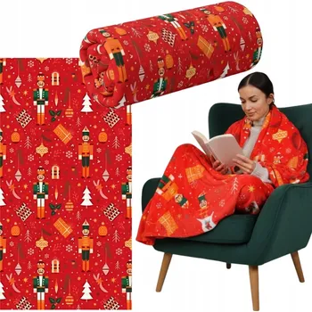 deka Deka Wobell polyester 150 cm x 200 cm červená