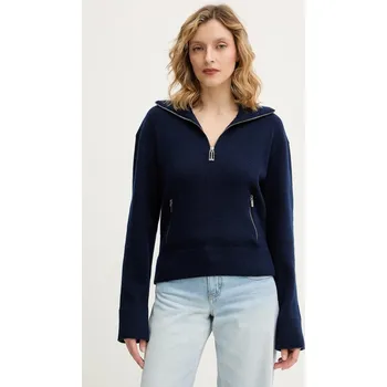 Pánský svetr Vlněný svetr Victoria Beckham 1126KJU006866A námořnická modř 59X, vel. M