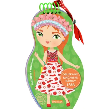 omalovánky Obliekame maďarské bábiky SÁRA – Maľovanky