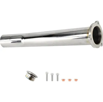 Výfuková trubka Nerezová downpipe pro Audi A4 B9 Avant 3.0 TDI Quattro 2016-2021