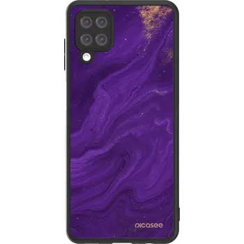 Pouzdro na mobilní telefon Picasee ULTIMATE CASE pro Samsung Galaxy A12 A125F - Fialová