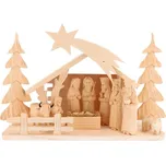 Dřevěný betlém XVII