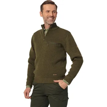 Pánský svetr TAGART Pánský lovecký svetr Tagart Niko – izolace proti chladu L ZELENÁ