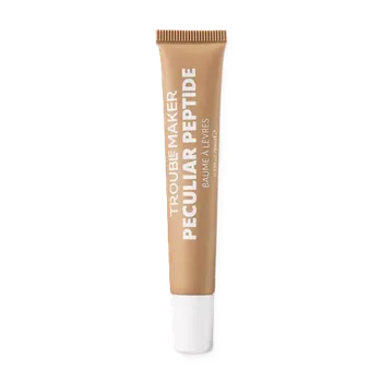 Péče o rty Trouble Maker Balzám na rty Peculiar Peptide Vanilla Nude
