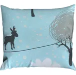 Povlak PLUS 40x40 cm BIANO tyrkysový