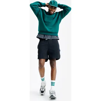 Dámská mikina DECATHLON Pánská mikina s kulatým výstřihem Elementals M ZELENÁ