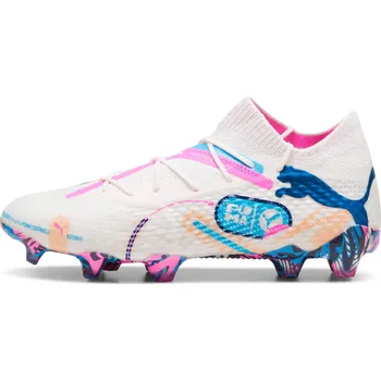 Kopačky PUMA Boty kopačky pánské Puma Future 7 Ultimate 46,5 BÍLÁ|MODRÁ
