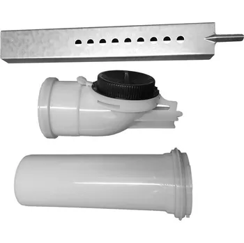 Kotel Brilon Serio Koleno odkouření 87° dělené s podpěrou PP, 80 mm, 52106214