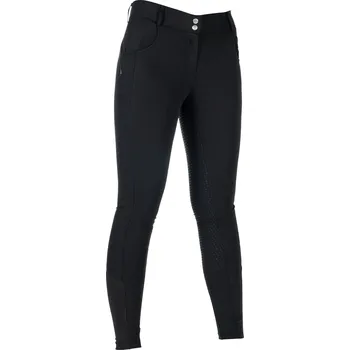 Vybavení pro jezdce HKM Rajtky jezdecké Ari Mid Rise HKM, s gripem, dámské, černé 34