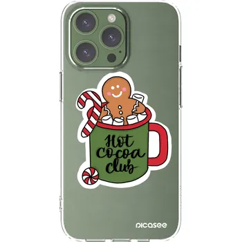 Pouzdro na mobilní telefon Picasee silikonový průhledný obal pro Apple iPhone 13 Pro - Hot Cocoa Club