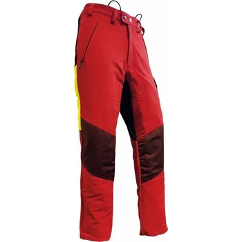 Pfanner Schutzbekleidung | Kalhoty protipořezové Gladiator Keprotec light - Červená / M / M / červená