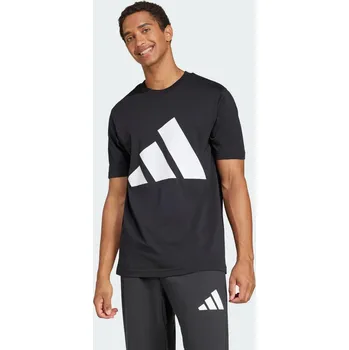 Pánské tričko ADIDAS Tričko Essentials Big Logo 2XS BÍLÁ|ČERNÁ