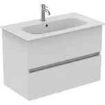 Ideal Standard Eurovit+ Skříňka se 2 zásuvkami s umyvadlem 84 x 46 cm bílá, R0263WG+T462001 SET