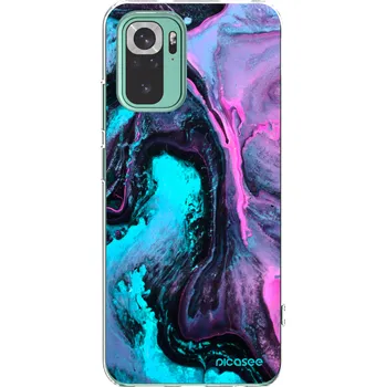 Pouzdro na mobilní telefon Picasee silikonový průhledný obal pro Xiaomi Redmi Note 10 Pro - Lean 2