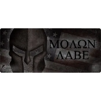 Cerus Gear MAT-MID-MOL-LIF-FC - Podložka pro čištění zbraní SPARTAN MOLON LABE FULL COLOR