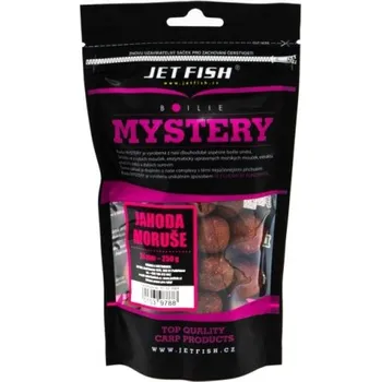 Boilies Mystery boilie 250g - 24mm : JAHODA / MORUŠE