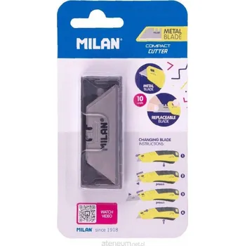 Pracovní nůž NÁHRADNÍ ČEPELE PRO KOVOVÝ ŘEZÁK ACID 10 KS MILAN