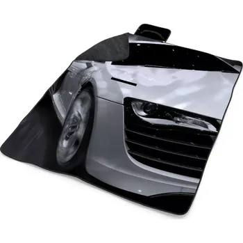 deka Sablio Plážová deka Bílý sporťák: 200x140 cm