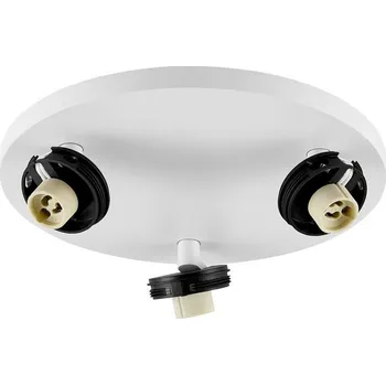 Bodové svítidlo LIGHT IMPRESSIONS Deko-Light stropní přisazené svítidlo Can Tilt kulaté základna, 3x 7,5 W GU10, bílá - LIGHT IMPRESSIONS IMPR 348274