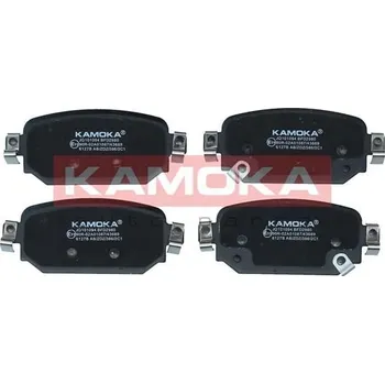 Brzdový systém Sada brzdových destiček, kotoučová brzda KAMOKA JQ101094