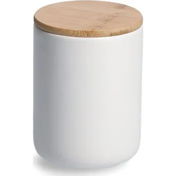Dóza na potraviny Nádoba na potraviny , kameninová ZELLER 0,67 l, bílá