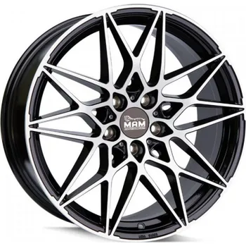 Disk MAM Alu Kola Mam B2 8X18 5X112 ET45 Black Front Polish 72.6