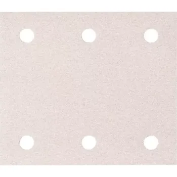 Brusný papír P-42531 Papír brusný suchý zip 102x114mm 6 děr K100, 50ks Makita