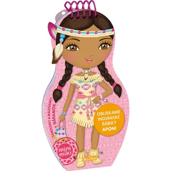 omalovánky Obliekame indiánske bábiky APONI – Maľovanky
