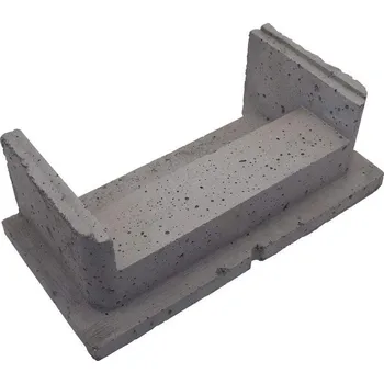 Příslušenství ke kotli Viadrus Náhradní díl Tvarovka (vyzdívka) střední díl přední G, U32, v.c.23147, 27307