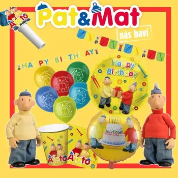 Dekorační sada Pat a Mat