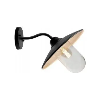 Nástěnné svítidlo VENKOVNÍ nástěnné SVÍTIDLO ČERNÉ IP44 MALMO klasický styl