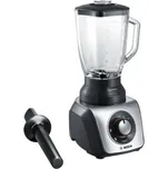 Mixér BOSCH Silentmixx MMB65G5M, černo/stříbrný - B BOSCH