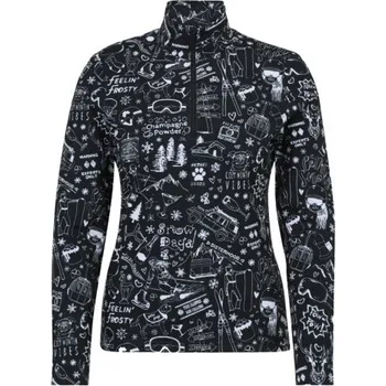 Dámská mikina Dámská mikina Krimson Klover GRAFFITI - černá M