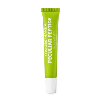 Péče o rty Trouble Maker Balzám na rty Peculiar Peptide Mint Choc Chip