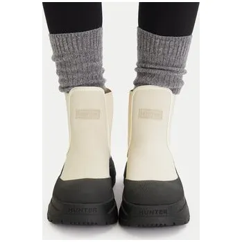 Pracovní obuv Kotníková obuv s elastickým prvkem Hunter CEO-SX2405-1 Écru 41